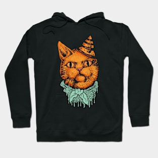 poker face cat Hoodie